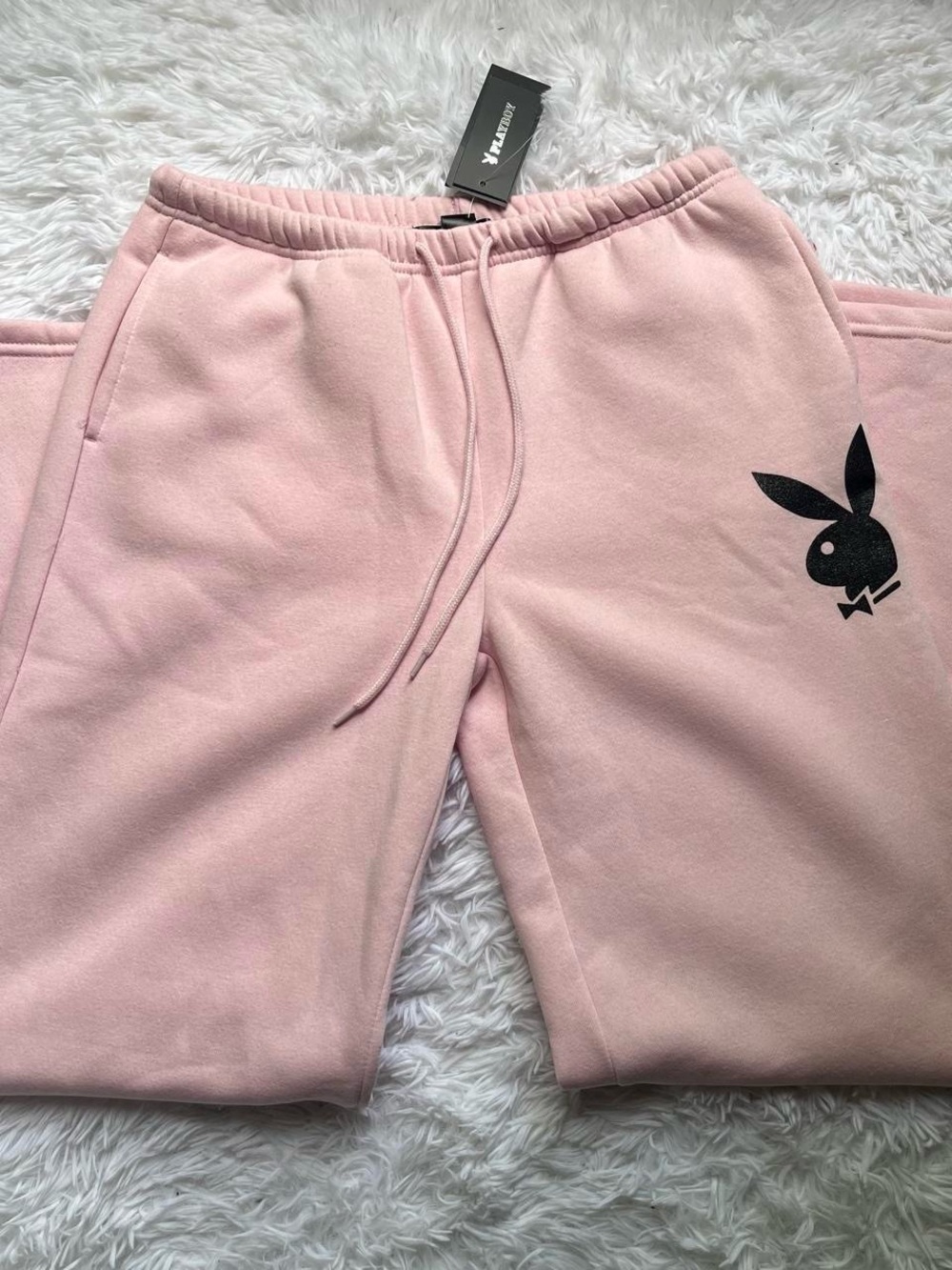 Playboy Pink Logo Sweatpants